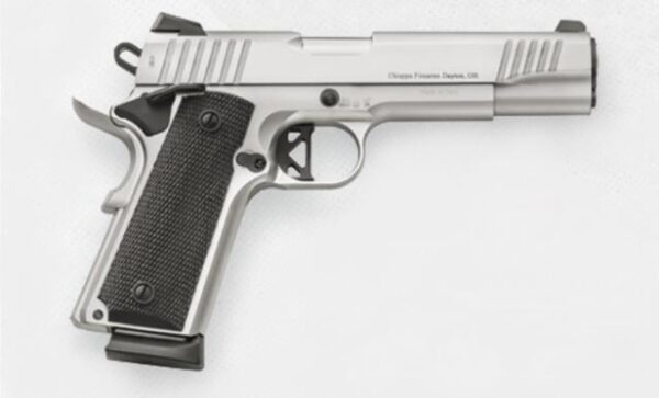Chiappa 1911 Superior Grade Chrome Pistol 9MM – 127mm Barrel
