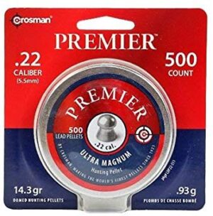 Crosman .22cal 14.3gr Domed Pellet (500/Pk)