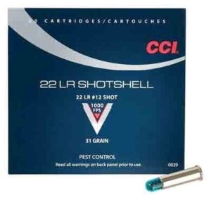 CCI SHOTSHELL 22LR 20 PK