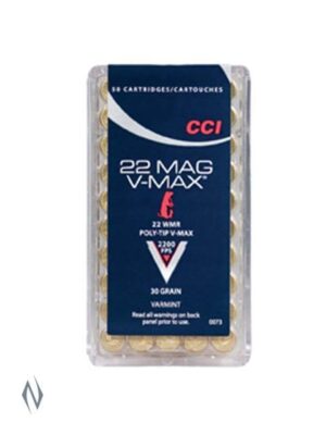 CCI 22WMR V-MAX 30GR 2200FPS 500PK