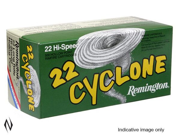 REMINGTON 22LR 36GR HV HP CYCLONE 1280FPS (500 PACK)