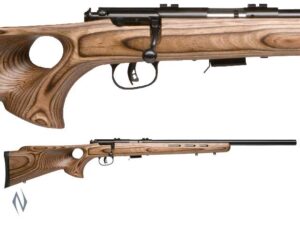 SAVAGE MKII 22LR BTV BLUED THUMBHOLE VARMINT 5 SHOT