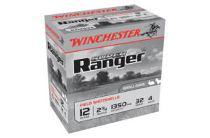 Winchester Super Ranger 12G NUMBER 4 SHOT 2-3/4inch 32gm (250 ROUNDS)
