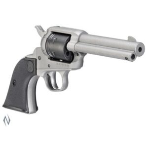 RUGER WRANGLER 22LR SILVER SINGLE ACTION REVOLVER 117MM BARREL LENGTH