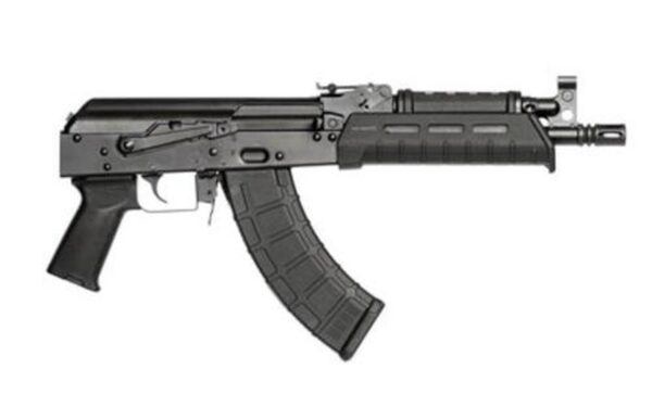 Century AS47 Semi-auto Pistol, 762X39, 10.6" Barrel, Steel Frame, Black, 30Rd Mag